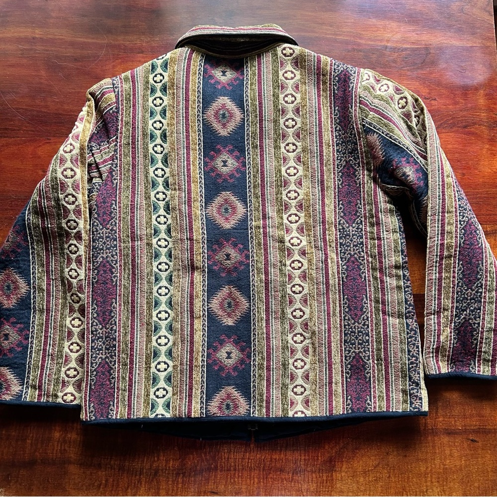 SOHOCOMPAGNE Woven Quilt Coat With Cotton Interior - Picture 2 of 15